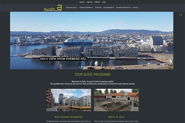 Guide-A architectural guiding in Norway